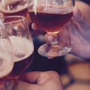 Having a drink at the Conference Gala Having a drink at the Conference Gala