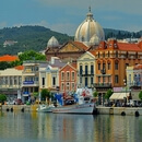 Partial view of Mytilene's picturesque port Partial view of Mytilene's picturesque port