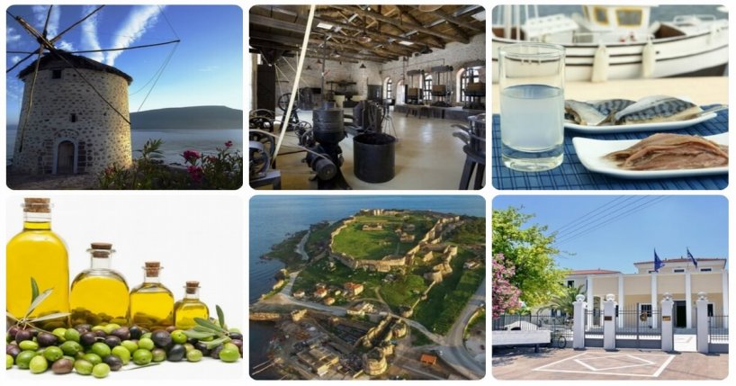 Various images of Lesvos island