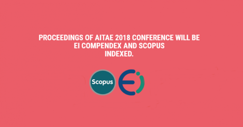 Proceedings of AITAE Conference indexed by Scopus and EI Compendex