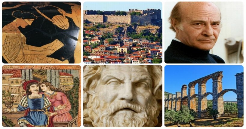 Various images of Lesvos island